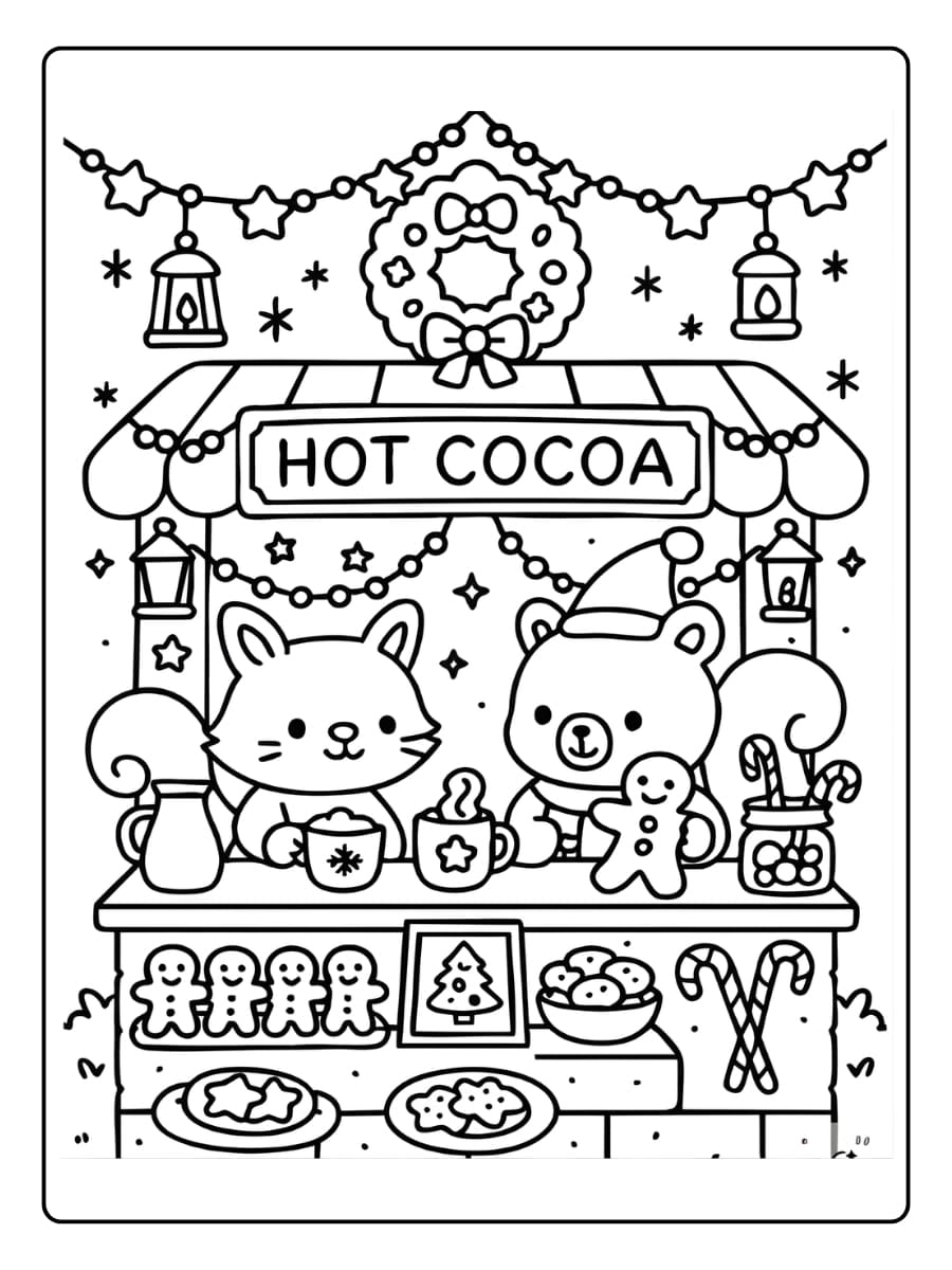 Ausmalbilder Weihnachten (1)