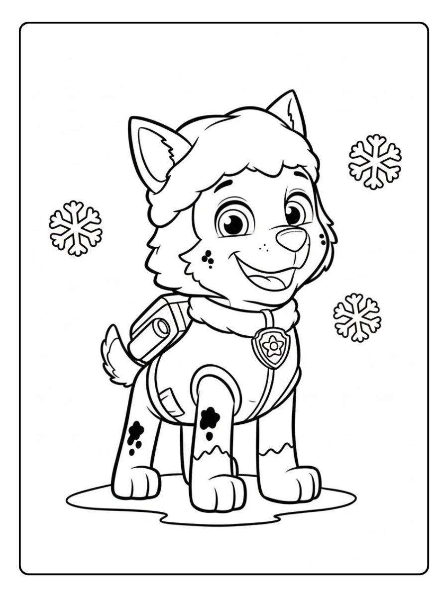 Everest Paw Patrol Lächeln