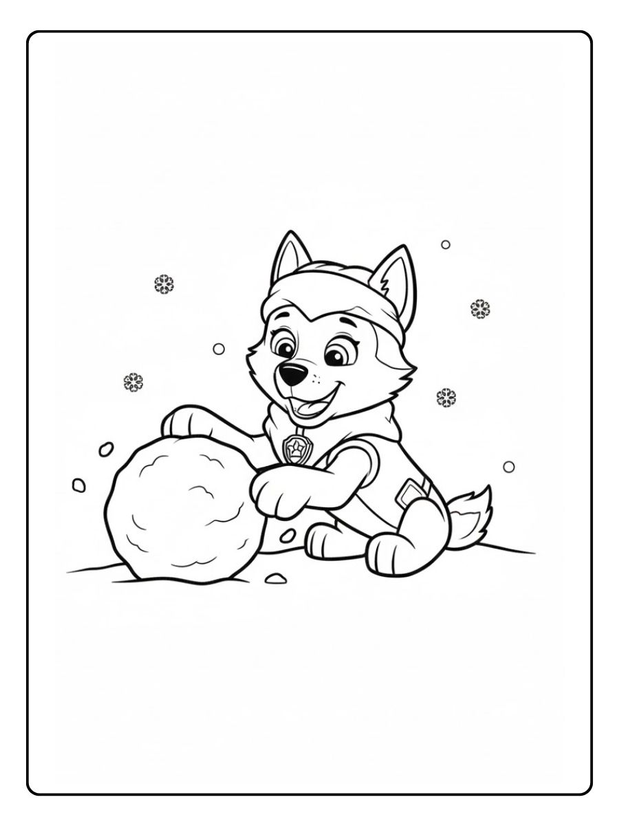 Everest Paw Patrol Schneeball