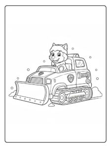 Everest Paw Patrol Schneefahrzeug