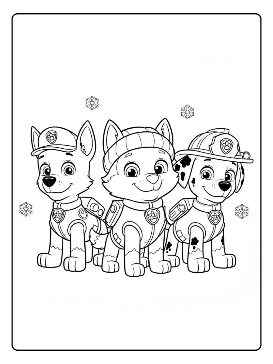 Everest Paw Patrol Team