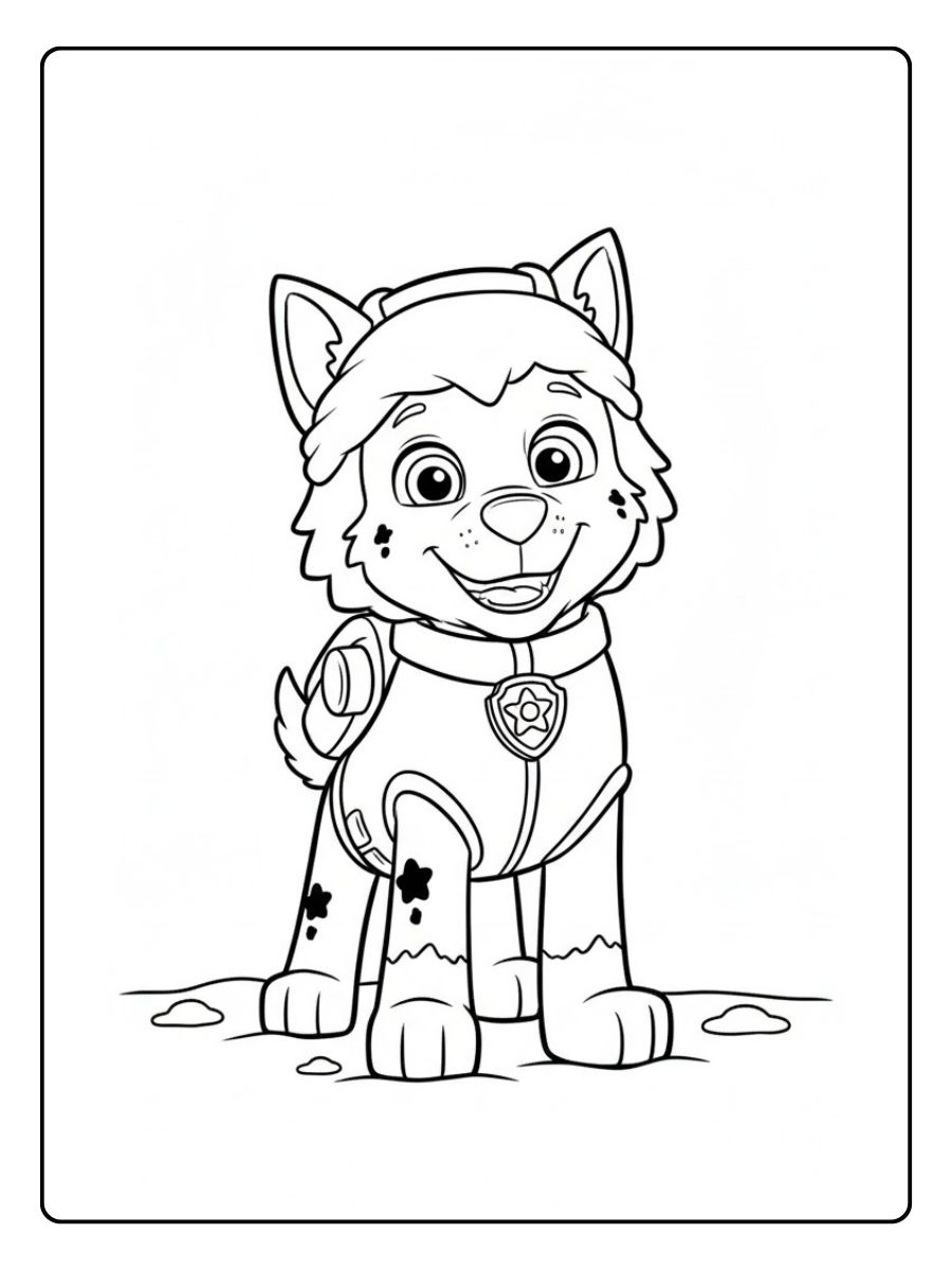 Everest Paw Patrol im Schnee