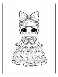 LOL Puppe im Kleid