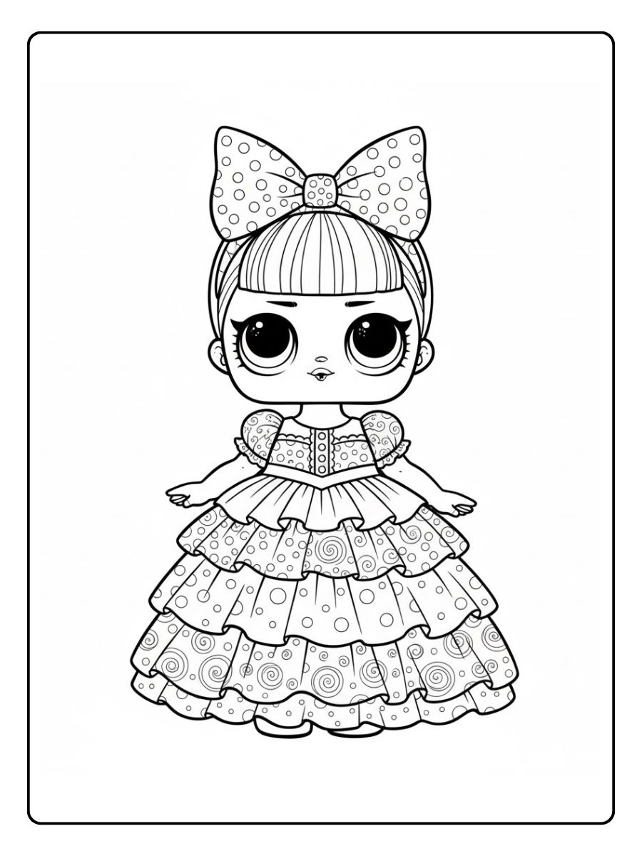 LOL Puppe im Kleid