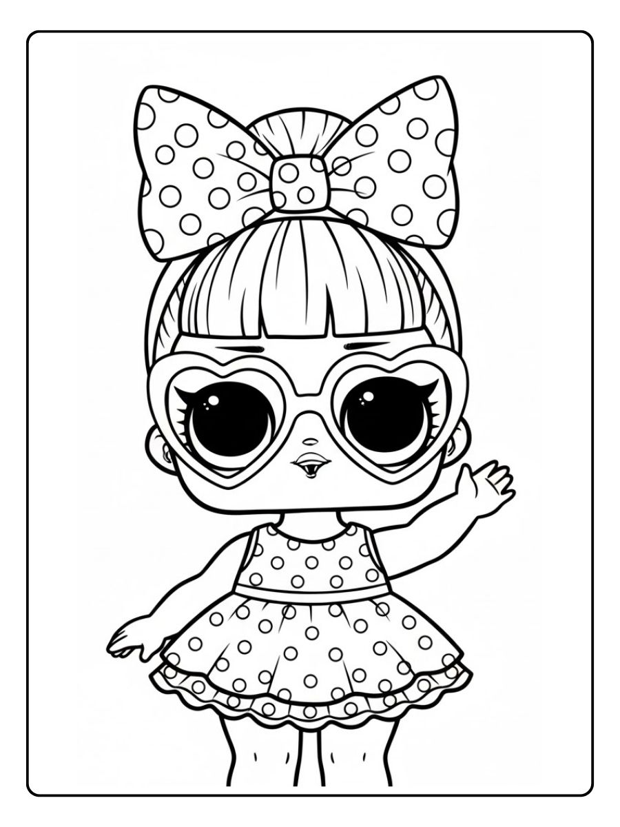 LOL Puppe mit Sonnenbrille