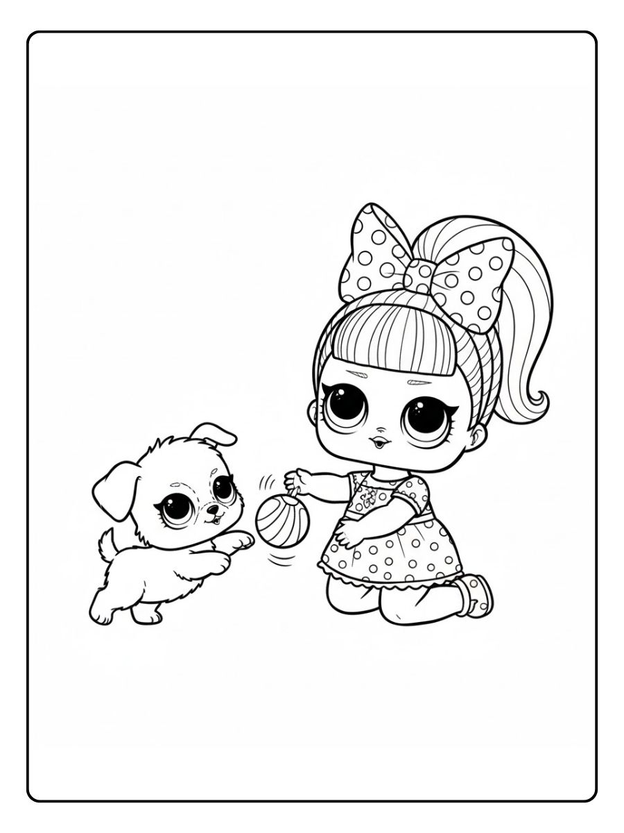 LOL Puppe und Haustier