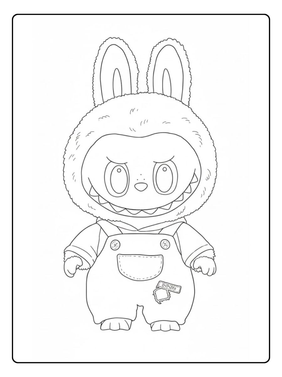 Labubu Ausmalbilder Bauernhof