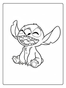 Lachender Baby Stitch