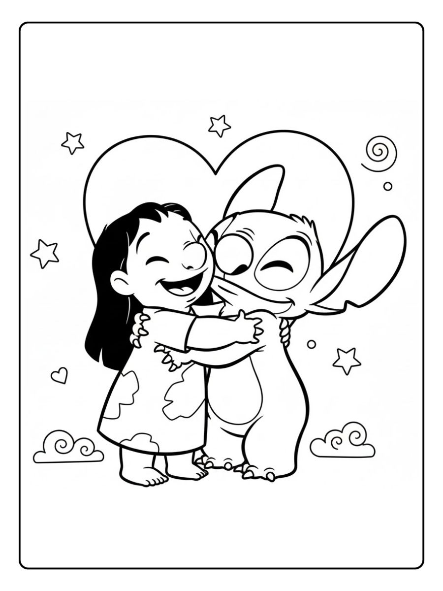 Lilo Stitch Umarmung