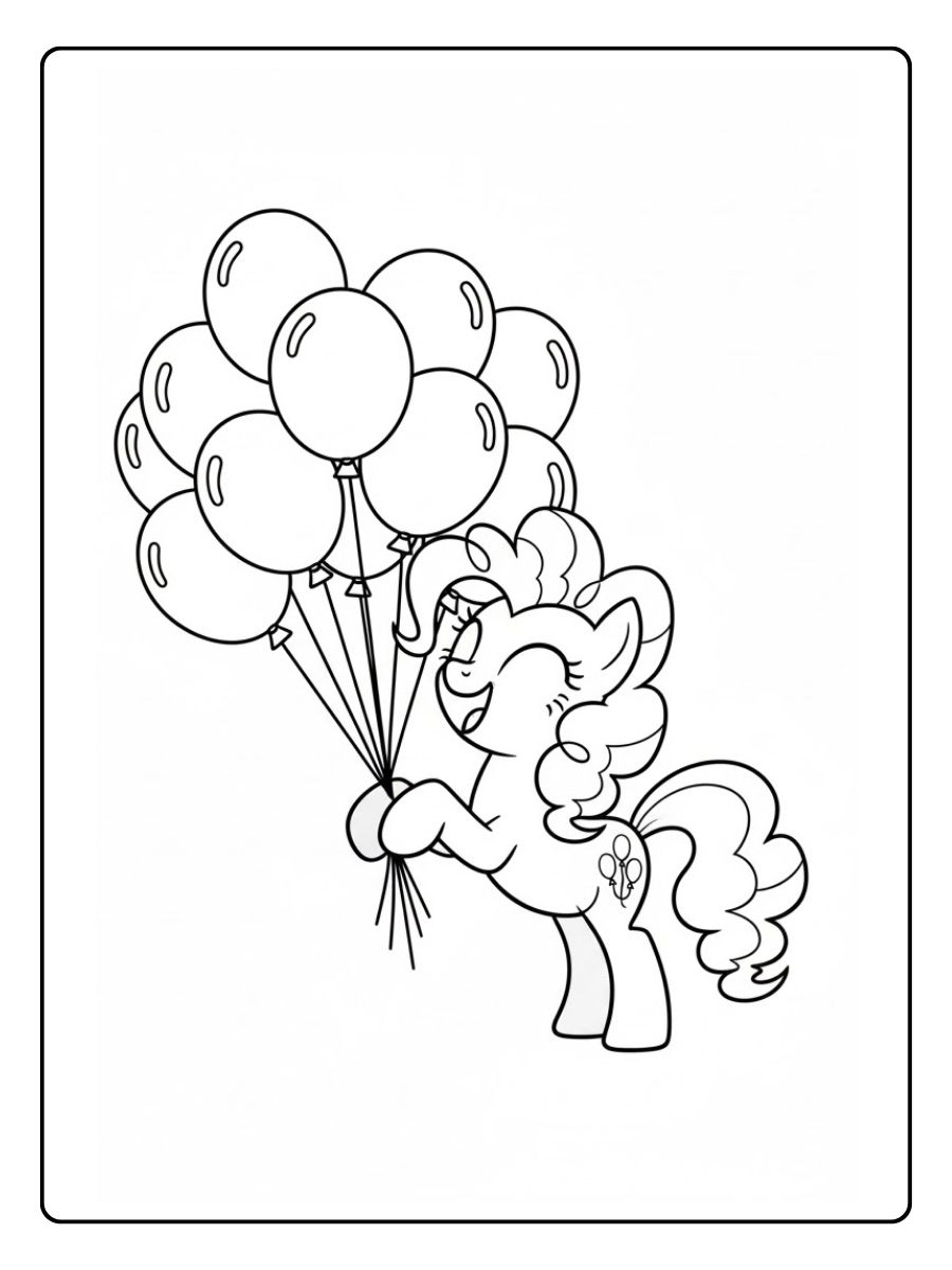 Pinkie Pie My Little Pony Ausmalbilder