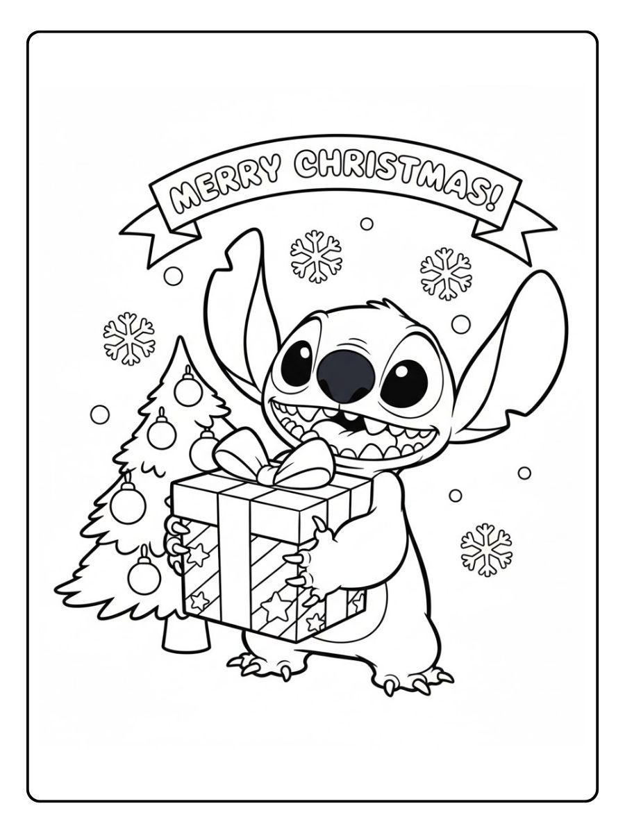 Stitch Weihnachten Geschenk