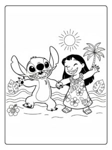 Stitch tanzt mit Lilo