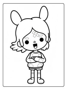 Toca Boca Ausmalbilder