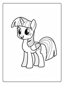 Twilight Sparkle My Little Pony Ausmalbilder