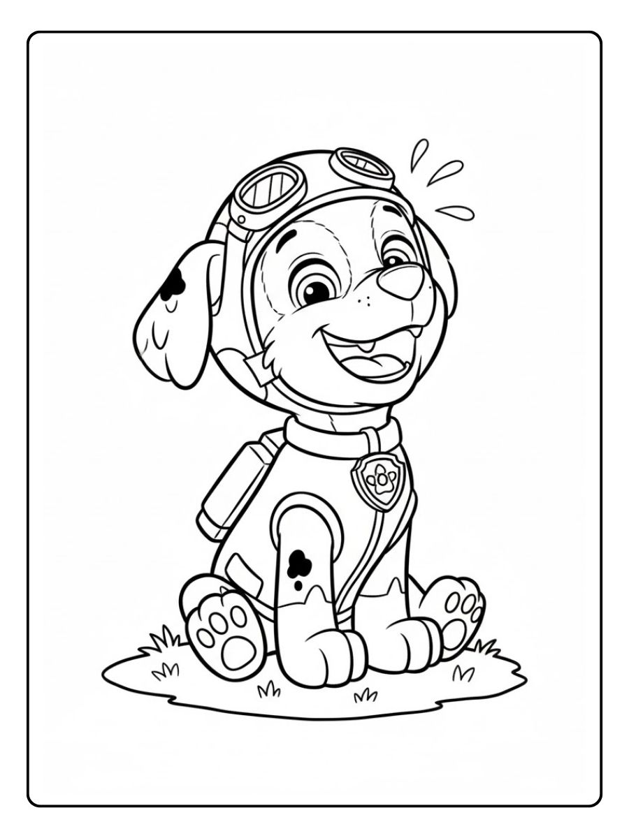 Zuma lacht fröhlich