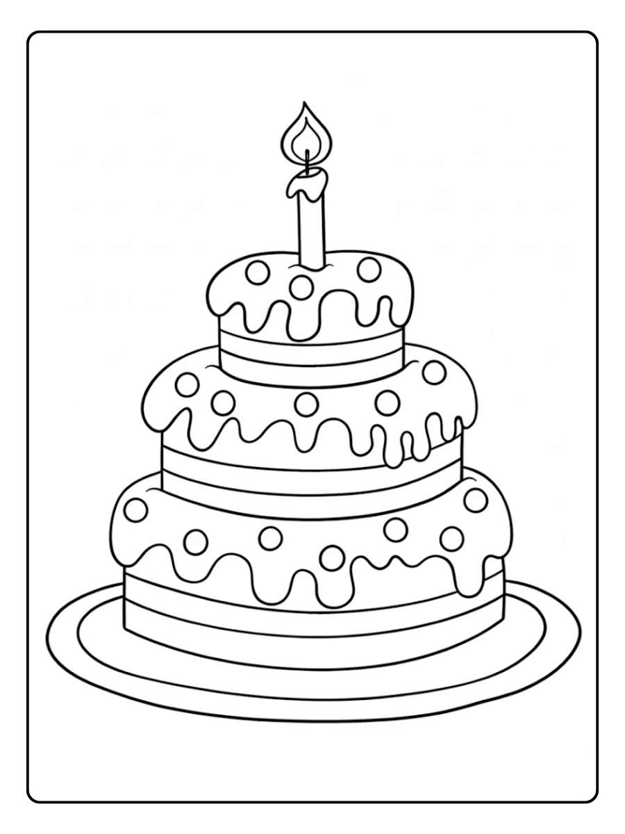 Ausmalbild Geburtstag Die besten Freundinnen feiern zusammen