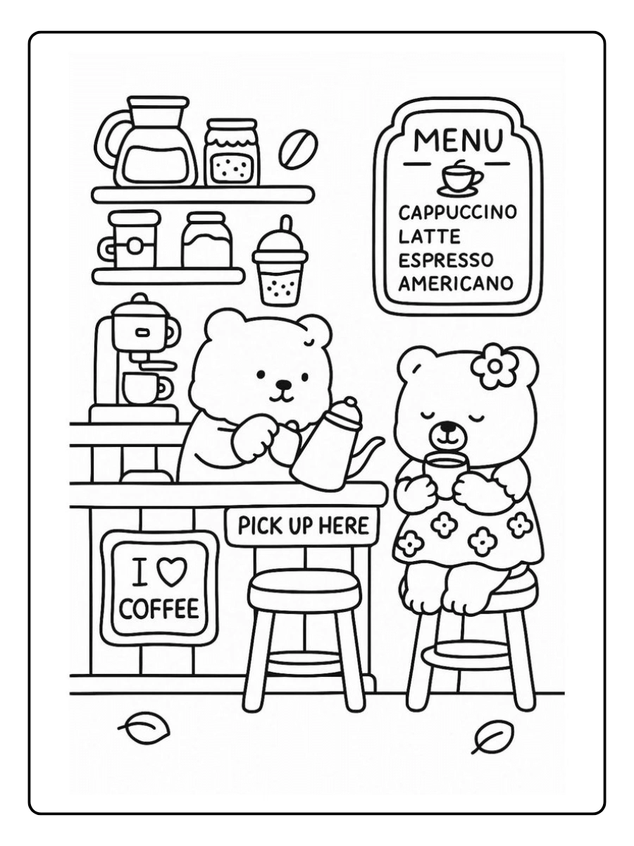 Ausmalbilder Kawaii Food (18)