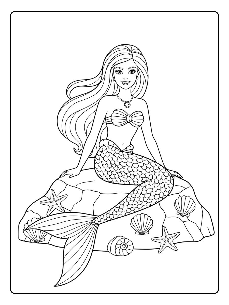 Barbie Ausmalbilder (10)