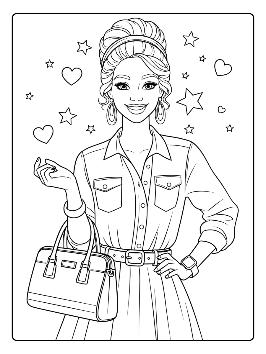 Barbie Ausmalbilder (11)