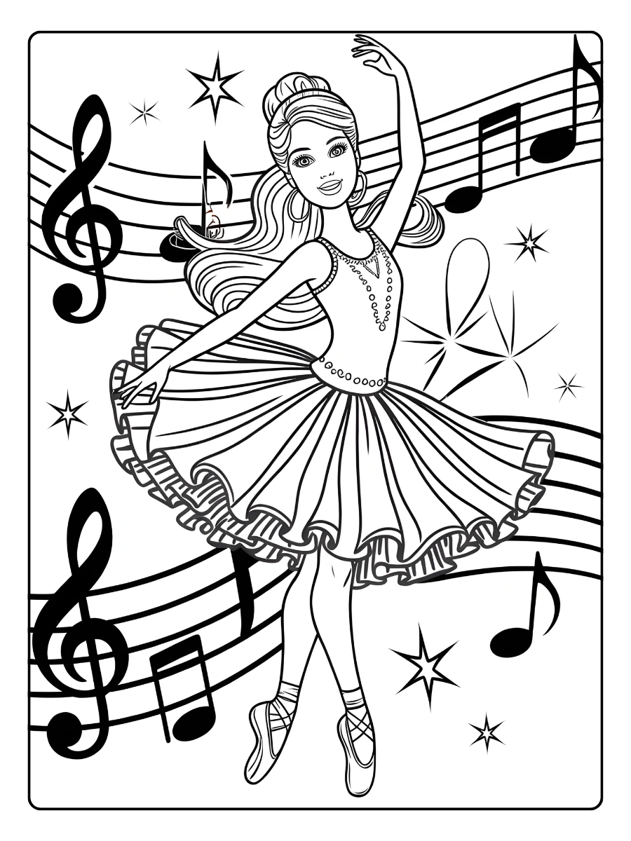 Barbie Ausmalbilder (15)