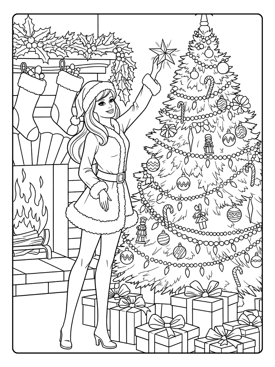 Barbie Ausmalbilder (4)