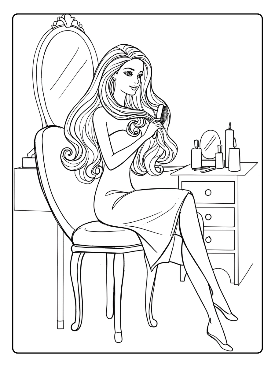 Barbie Ausmalbilder (5)