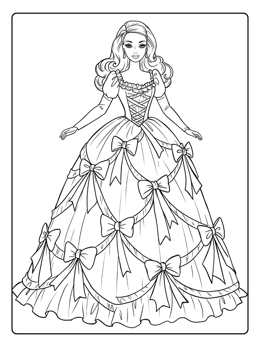 Barbie Ausmalbilder (6)
