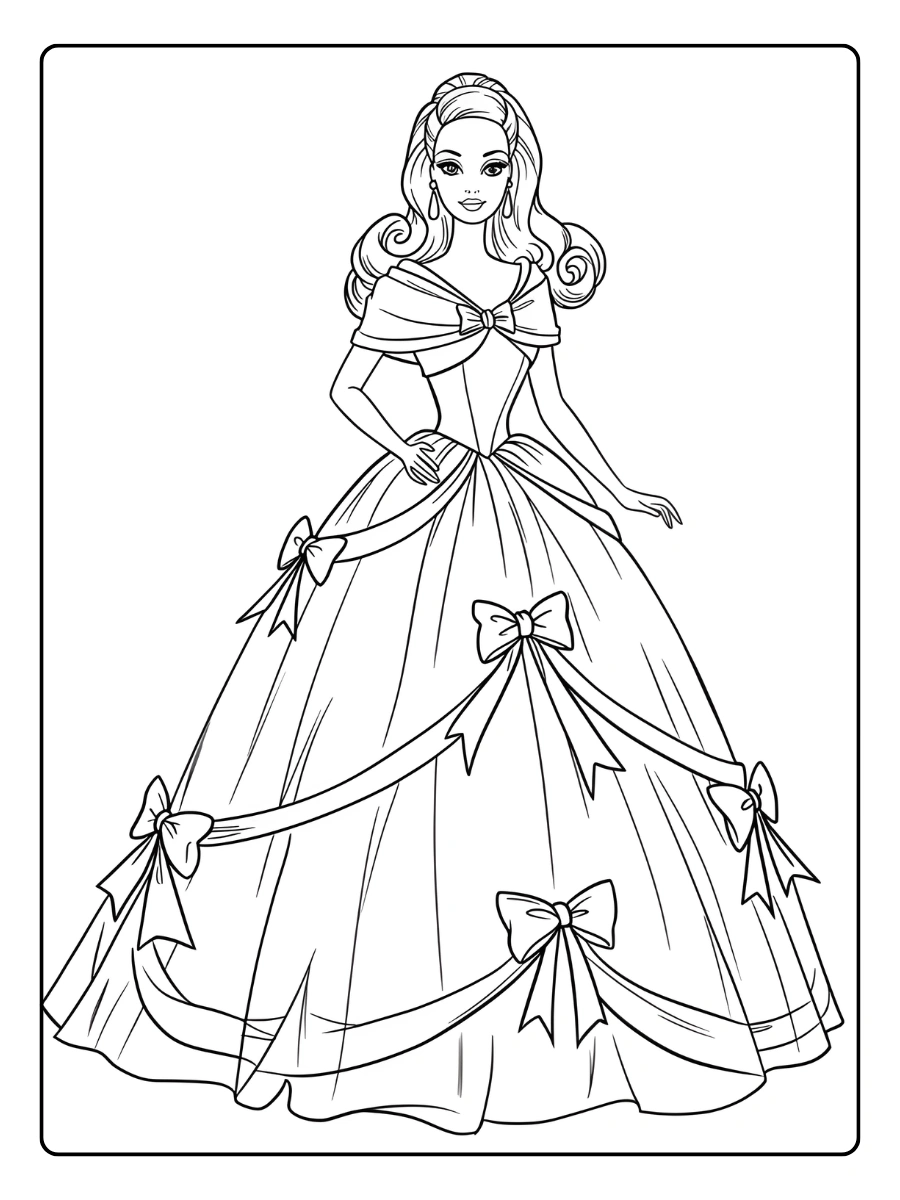 Barbie Ausmalbilder (7)