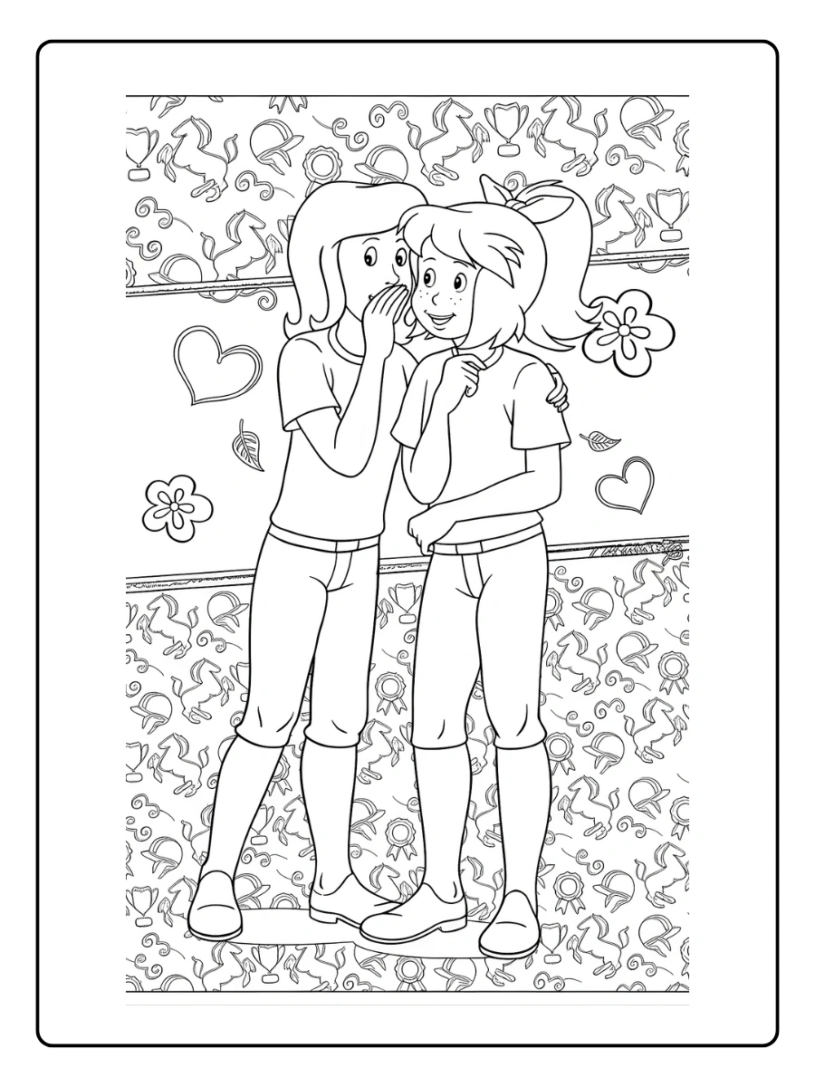 Bibi und Tina Ausmalbild (14)
