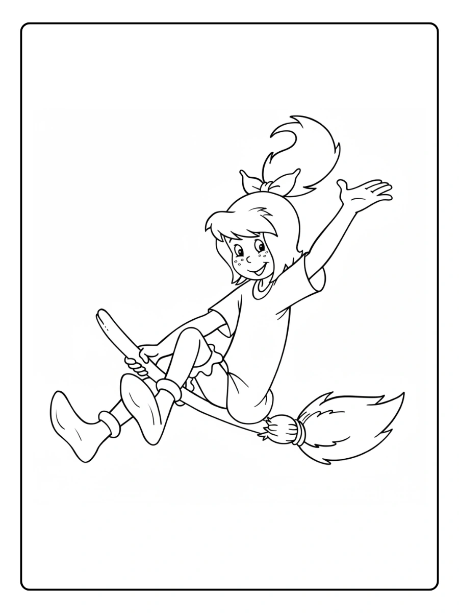 Bibi und Tina Ausmalbild (7)