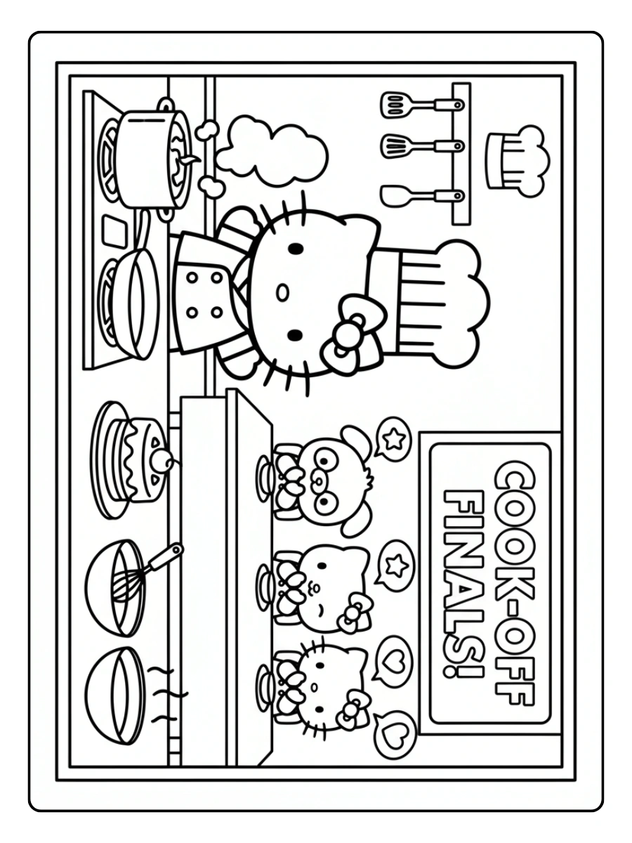 Hello Kitty Ausmalbilder (11)