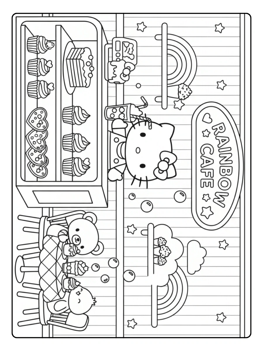 Hello Kitty Ausmalbilder (13)