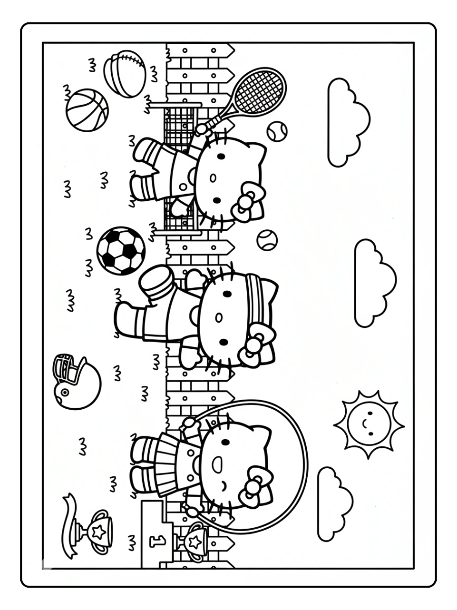 Hello Kitty Ausmalbilder (17)