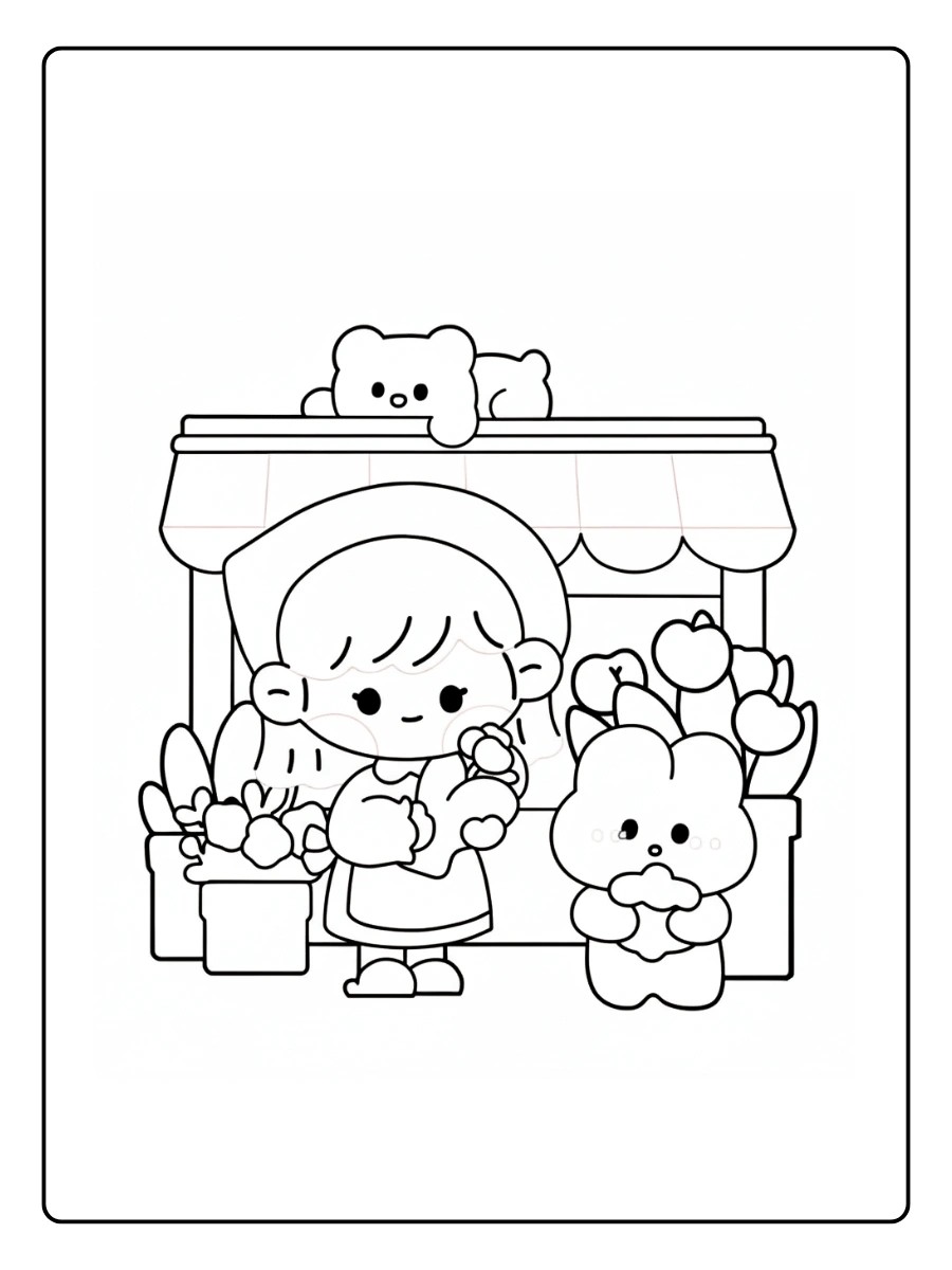 Kawaii Ausmalbilder (10)