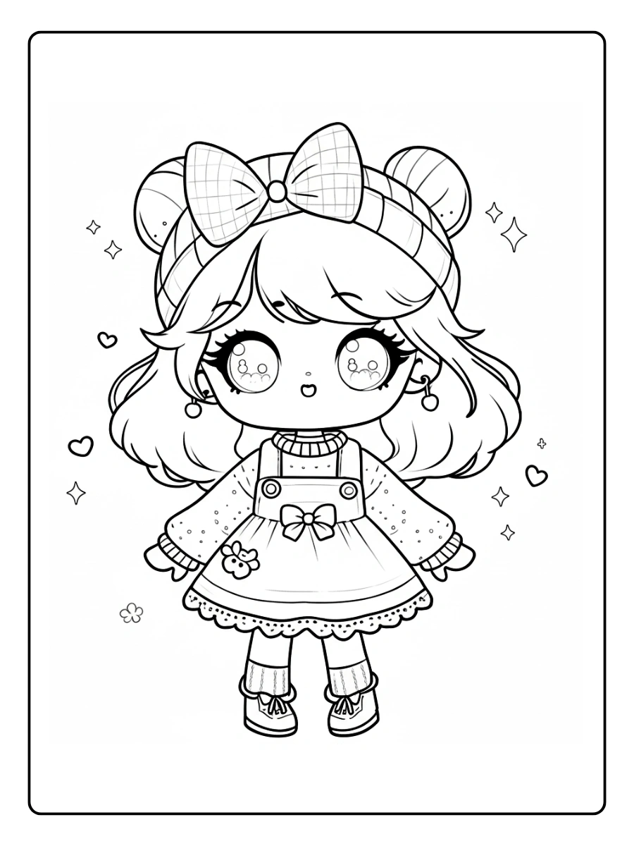 Kawaii Ausmalbilder (4)