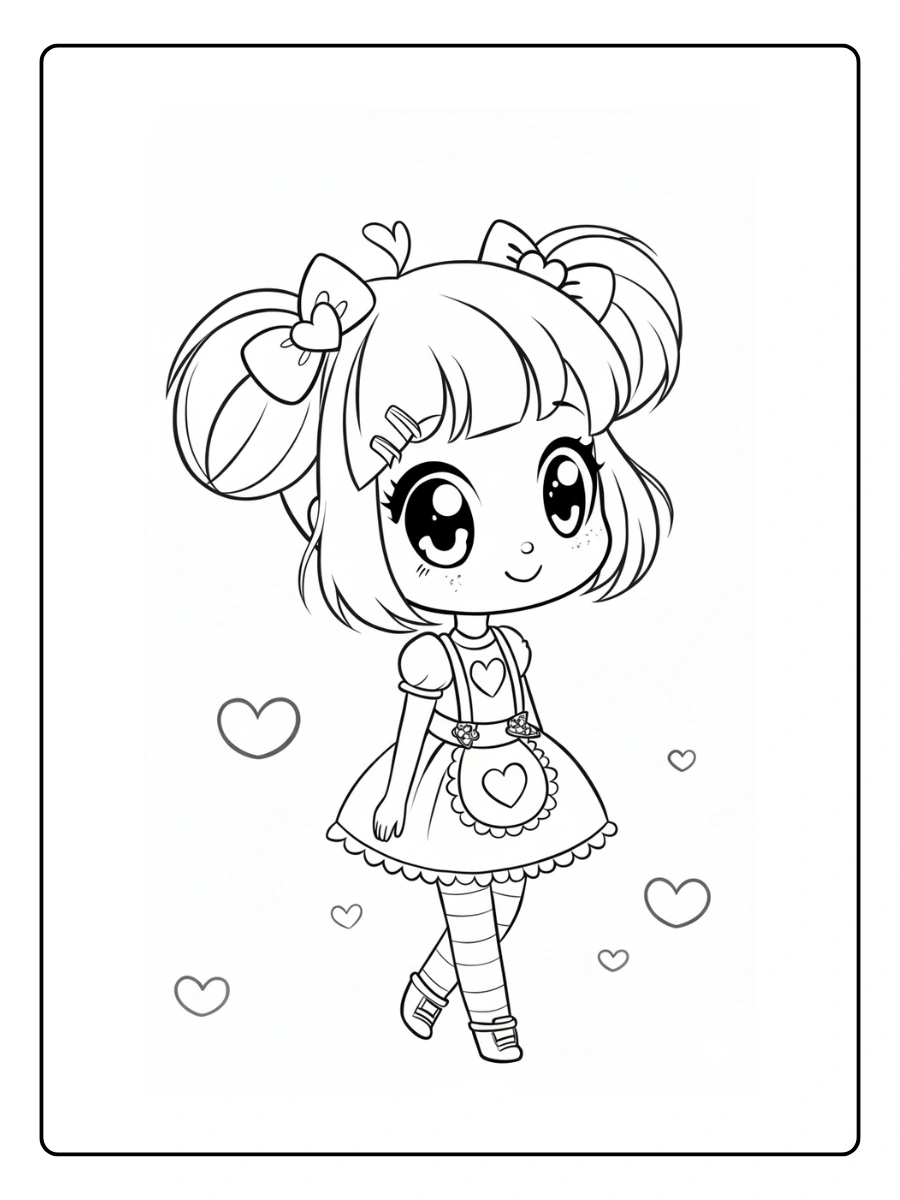 Kawaii Ausmalbilder (5)