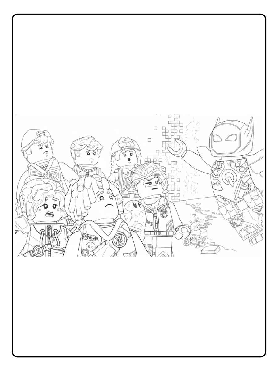 Lego Dreamzzz Ausmalbild Abenteuer im Traumreich
