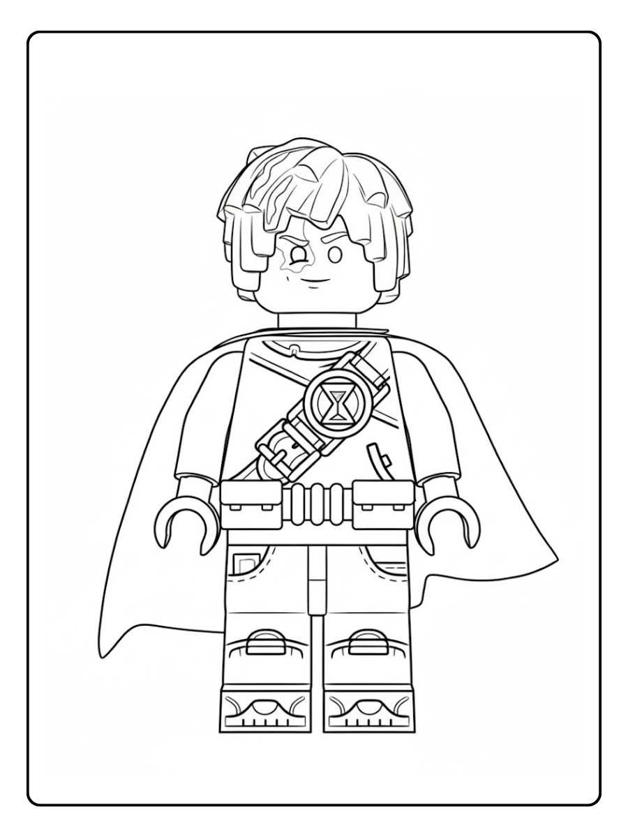 Lego Dreamzzz Ausmalbild Helden auf Abenteuer