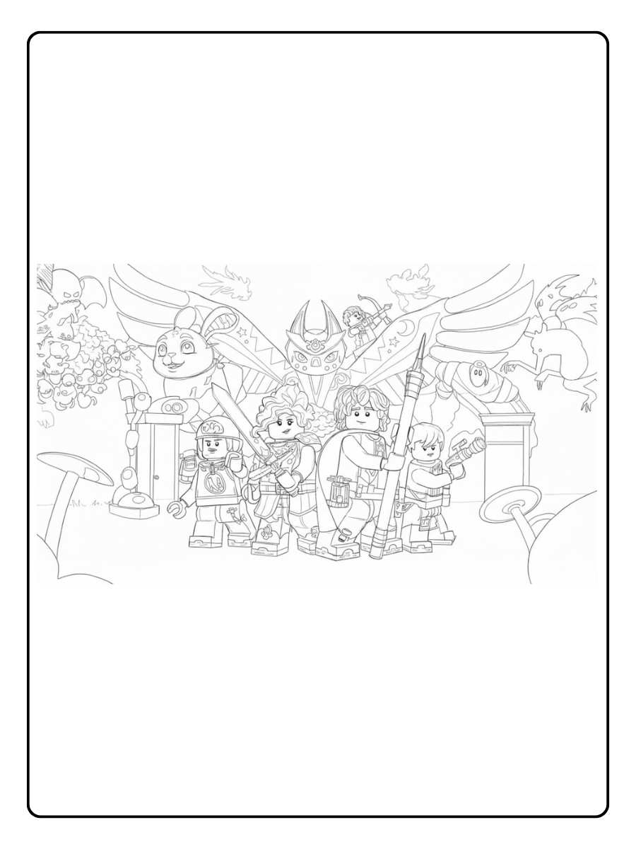 Lego Dreamzzz Ausmalbild Traumwelten entdecken