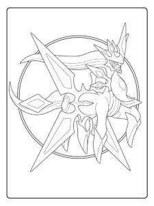 Pokemon Ausmalbilder Legendärer Groudon