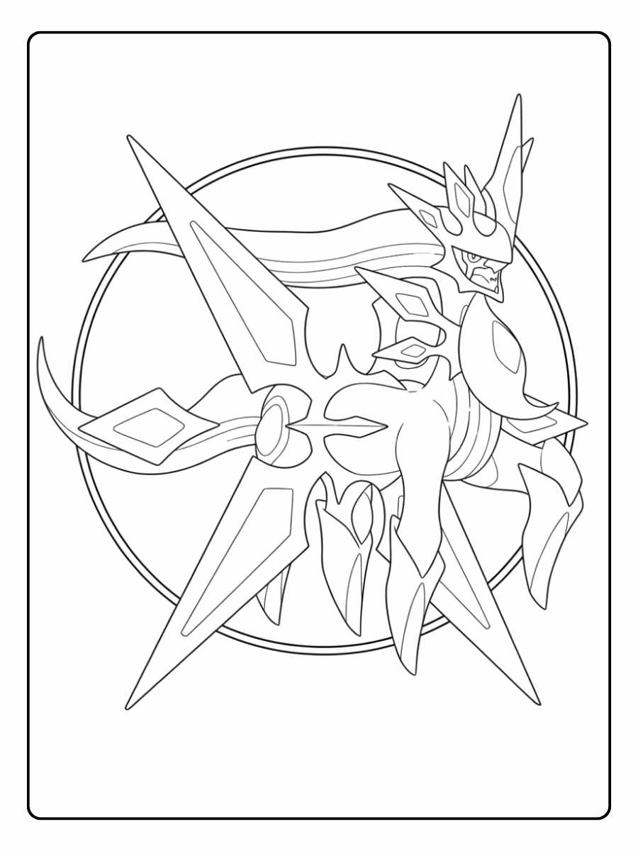 Pokemon Ausmalbilder Legendärer Groudon