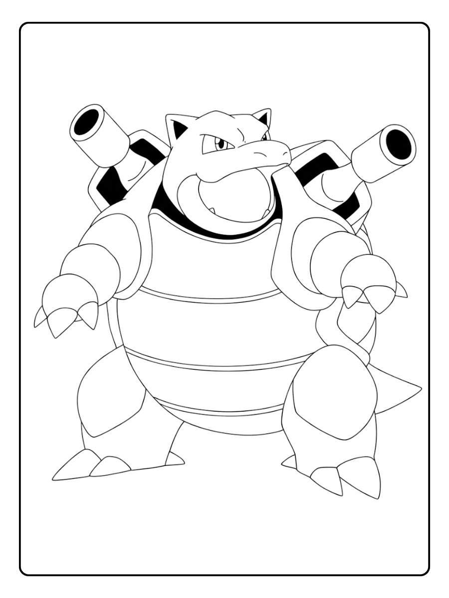 Pokemon Ausmalbilder – Ash und Pikachu im Team