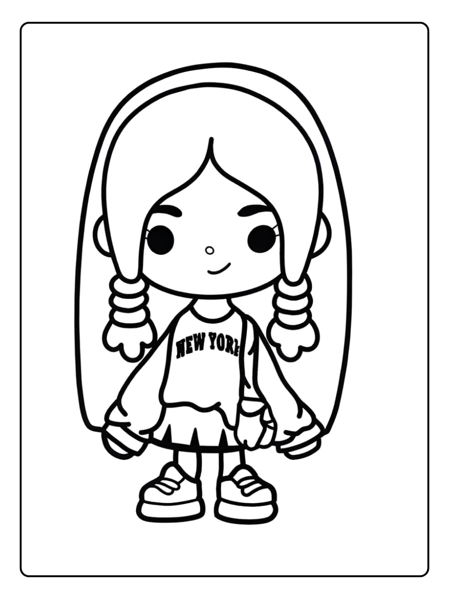 Toca boca Ausmalbilder (11)