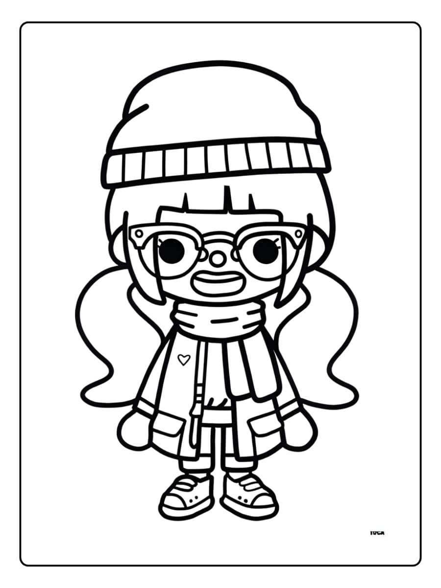 Toca boca Ausmalbilder (12)