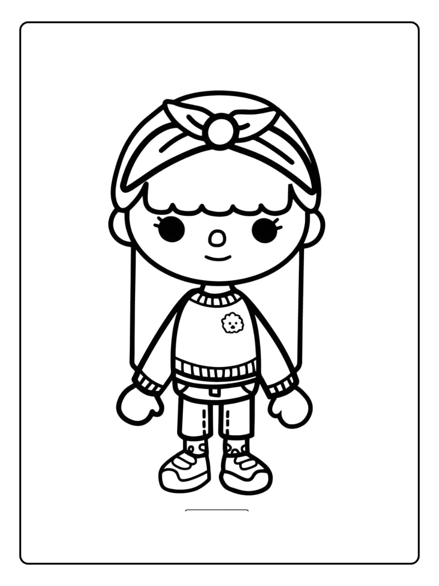 Toca boca Ausmalbilder (16)