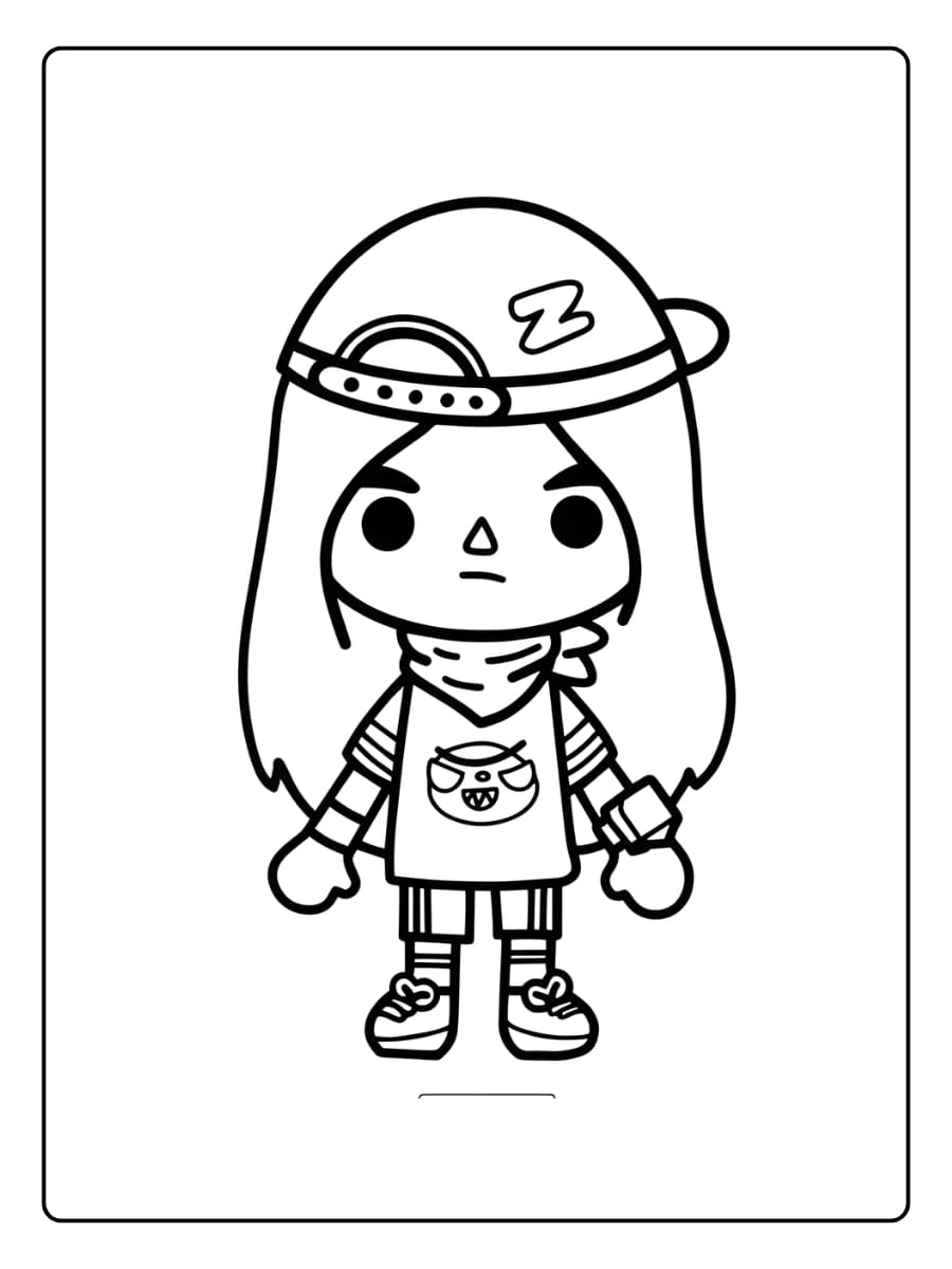 Toca boca Ausmalbilder (18)