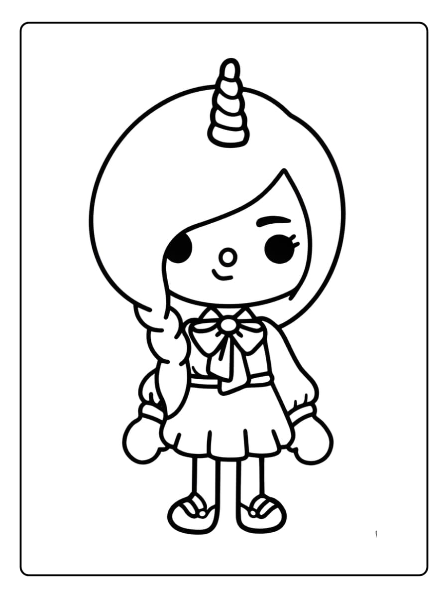 Toca boca Ausmalbilder (8)