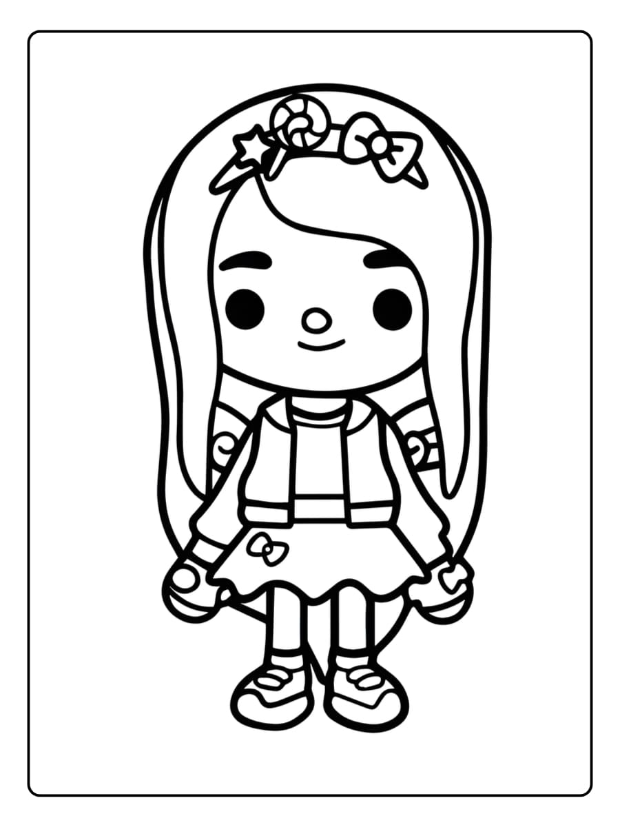 Toca boca Ausmalbilder (9)