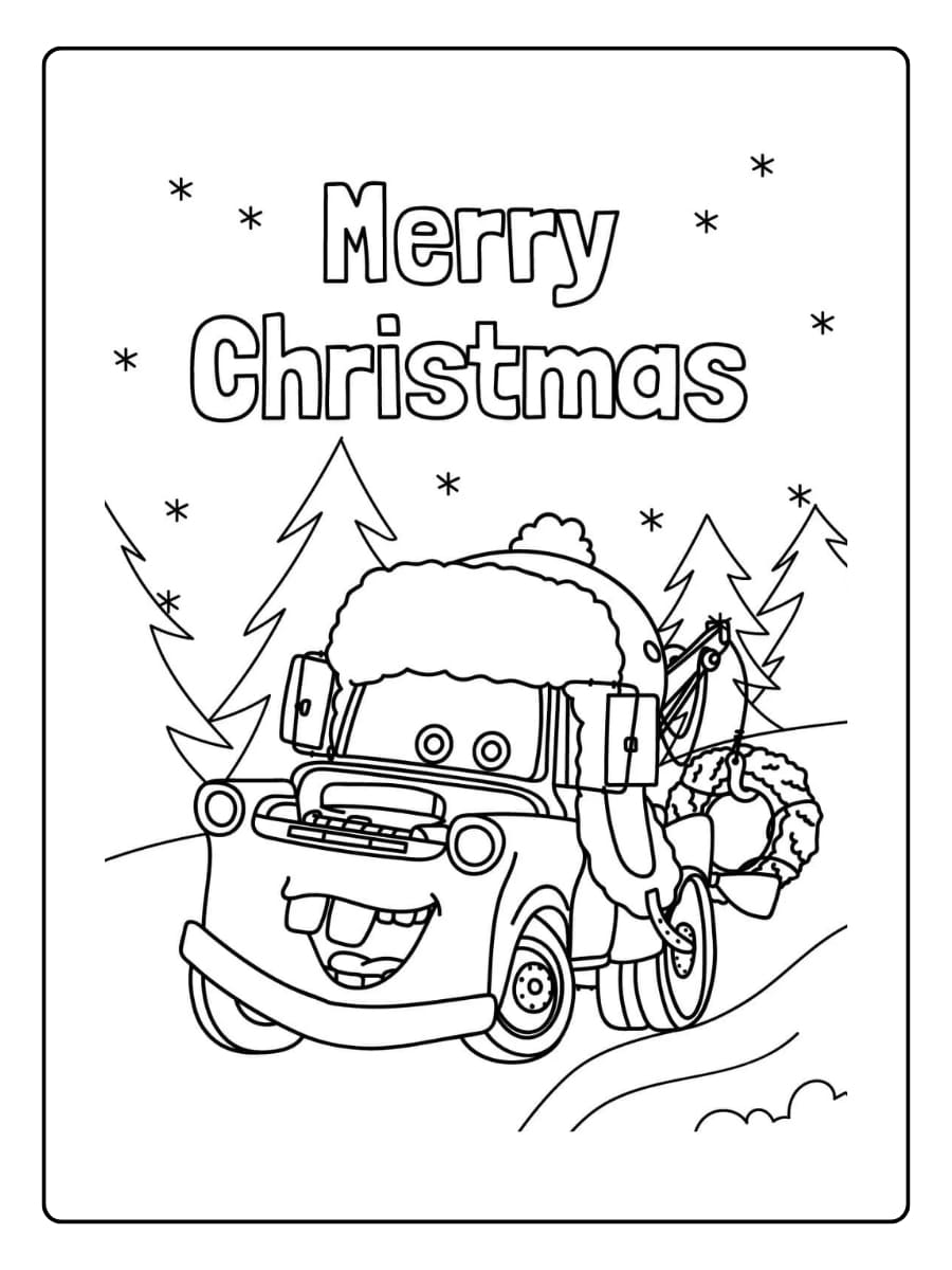 Weihnachten Ausmalbilder (40)