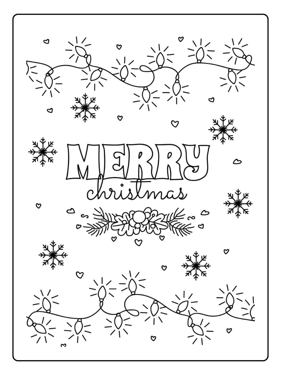 Weihnachten Ausmalbilder (42)